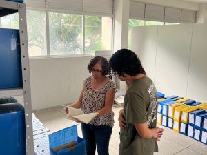 Visitas/pesquisas ao Arquivo Geral - Alunos do primeiro período do curso de História - UFCG. Data: 10/03/2026